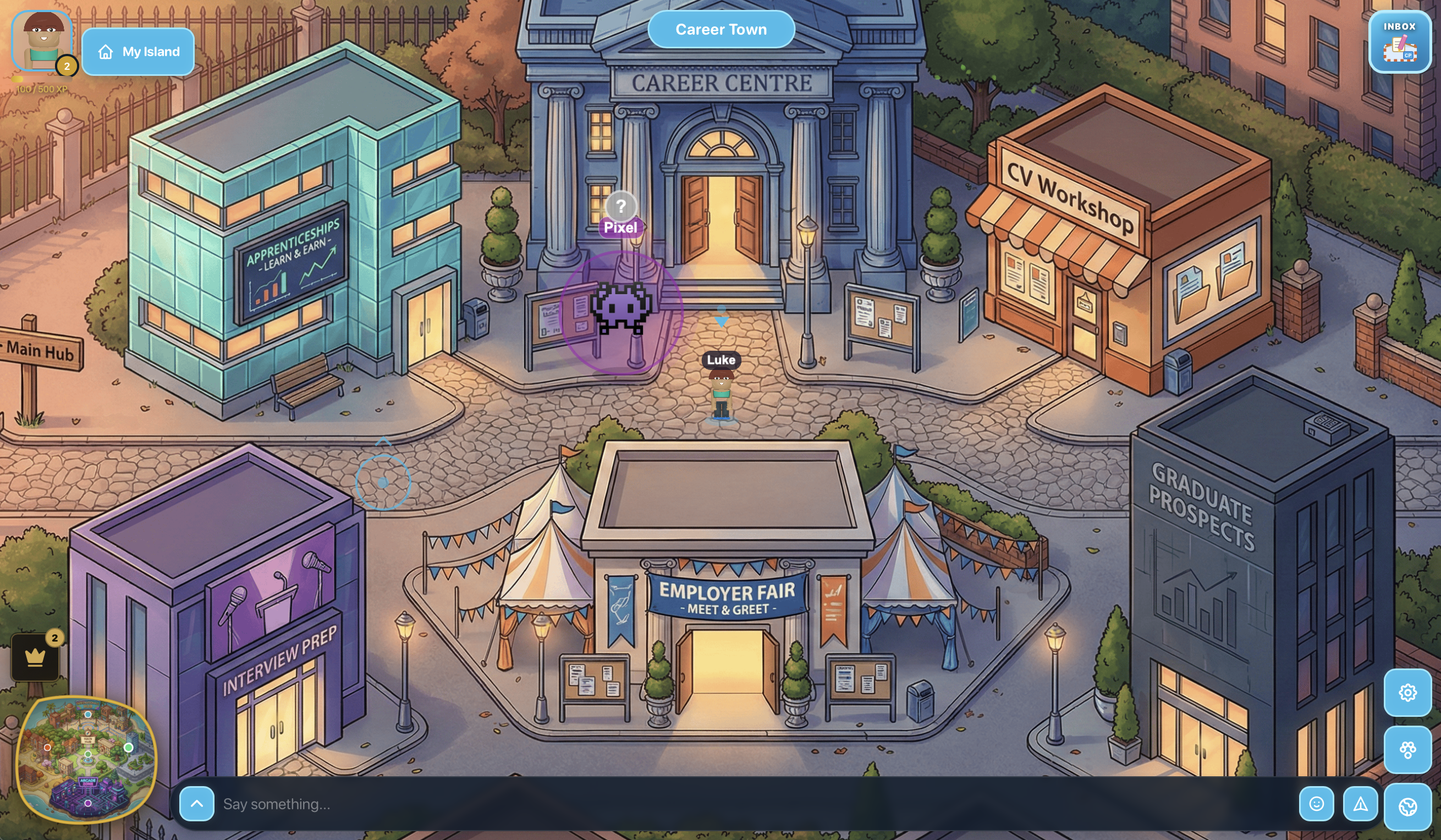 Chapter game — Career Town